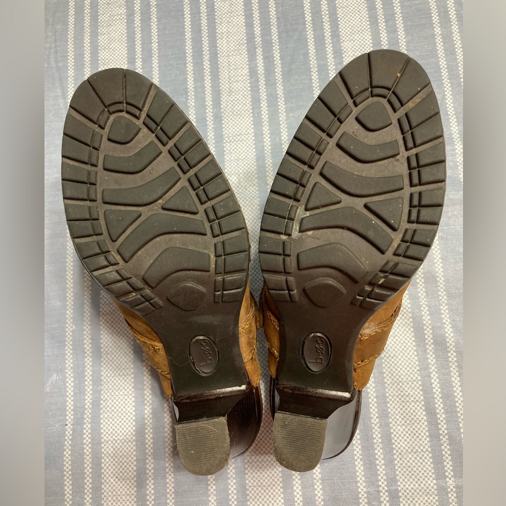 BOC brown slip-on booties. - Picture 4 of 4